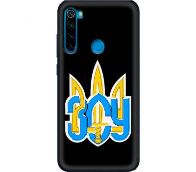 Чохол для Xiaomi Redmi Note 8 MixCase патріотичні герб ЗСУ