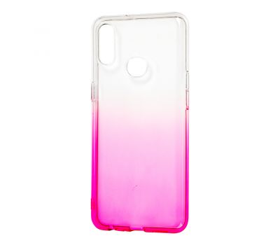 Чохол для Samsung Galaxy A10s (A107) Gradient Design біло-рожевий