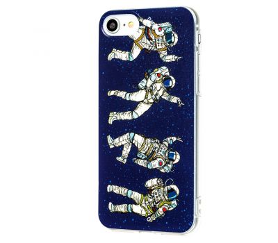Чохол Lovely для iPhone 7/8 силіконовий "космонавт"