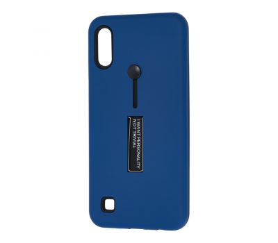 Чохол для Samsung Galaxy A10 (A105) Kickstand темно-синій