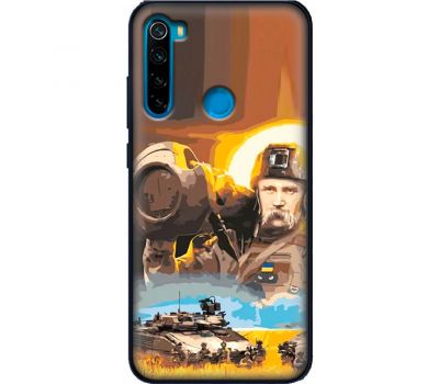 Чохол для Xiaomi Redmi Note 8 MixCase патріотичні Шевченко з Javelin