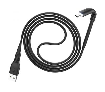 Кабель USB Hoco X42 Fine Skin-friendly microUSB 1m чорний
