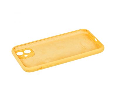 Чохол для iPhone 11 Silicone Slim Full camera жовтий 3000579