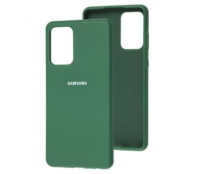 Чохол для Samsung Galaxy A72 (A726) Silicone Full зелений / pine green