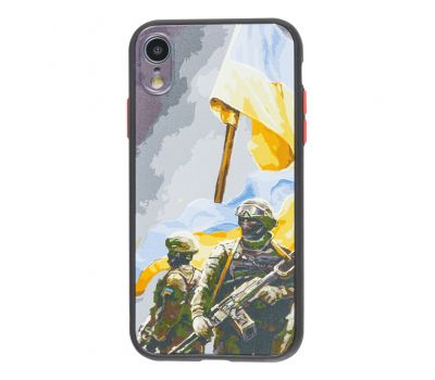 Чохол для iPhone Xr WAVE Ukraine Shadow Matte warriors of light