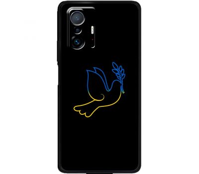 Чохол для Xiaomi 11T / 11T Pro MixCase патріотичні синє-жовтий голуб