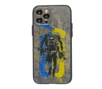 Чохол для iPhone 12 Pro WAVE Ukraine Shadow Matte armed forces of ukraine