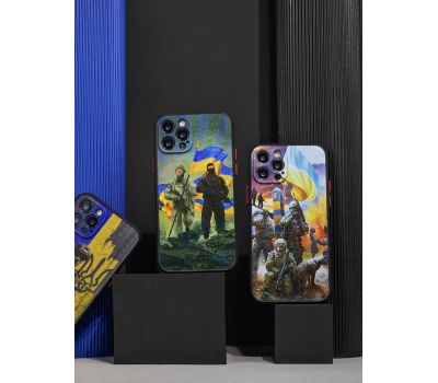 Чохол для iPhone 12 Pro WAVE Ukraine Shadow Matte armed forces of ukraine 3004208