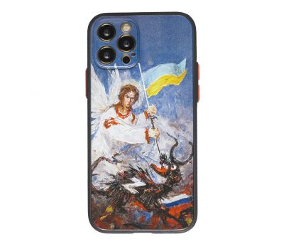 Чохол для iPhone 12 WAVE Ukraine Shadow Matte occupiers away