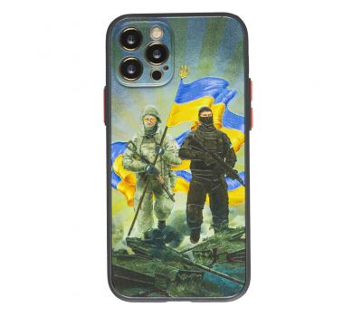 Чохол для iPhone 12 Pro WAVE Ukraine Shadow Matte to victory