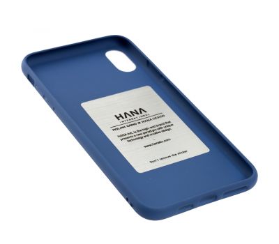 Чохол для iPhone Xs Max Molan Cano Jelly синій 3005466