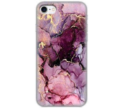 Чохол для iPhone 7 / 8 / SE MixCase мармур рожевий