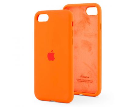 Чохол для iPhone 7 / 8 Silicone Full помаранчевий / kumkuat
