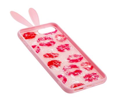 Чохол для iPhone 7 Plus / 8 Plus Blood of Jelly Rabbit ears "kiss" 3007942