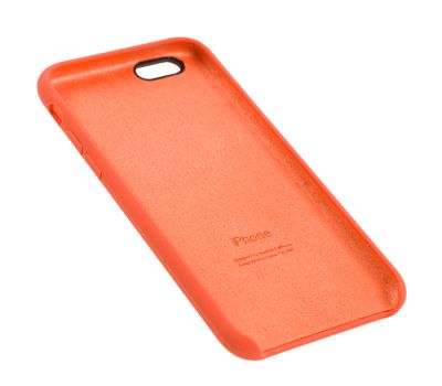 Чохол Silicone для iPhone 6 / 6s case nectarine / помаранчевий 3009455
