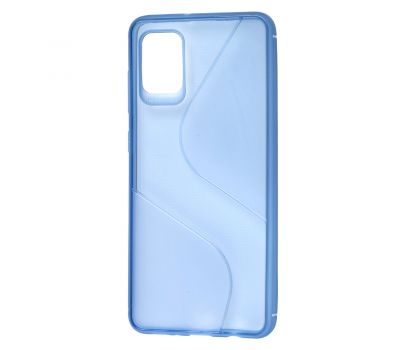 Чохол для Samsung Galaxy A31 (A315) силікон хвиля синій