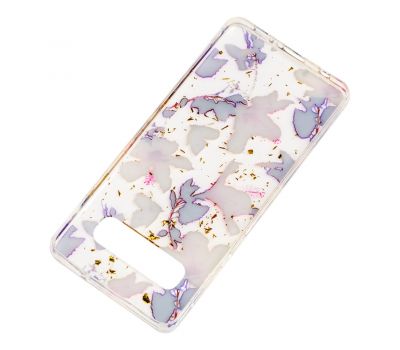 Чохол для Samsung Galaxy S10+ (G975) Flowers Confetti "китайська фіолетова троянда" 3009731