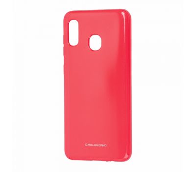 Чохол для Samsung Galaxy A40 (A405) Molan Cano Jelly глянець рожевий 301385