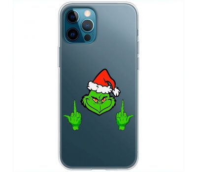 Чохол для iPhone 12 Pro MixCase Новий рік Грінч проти Різдва