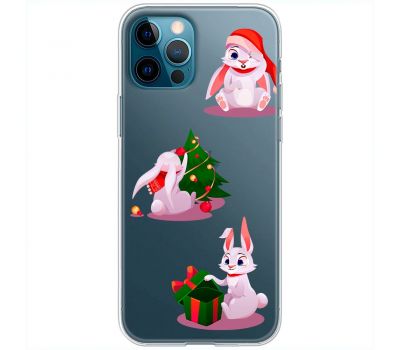 Чохол для iPhone 12 Pro MixCase Новий рік символ року кролик