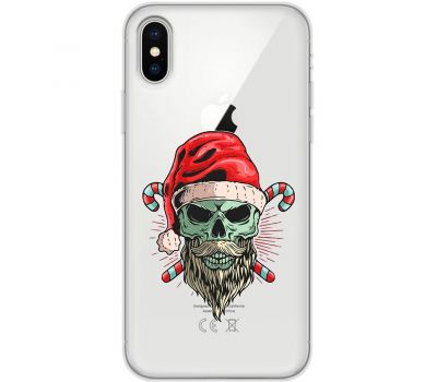 Чохол для iPhone X / Xs MixCase Новий рік новорічний жах оккупанта