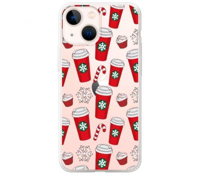 Чохол для iPhone 13 MixCase Новий рік зимова кава