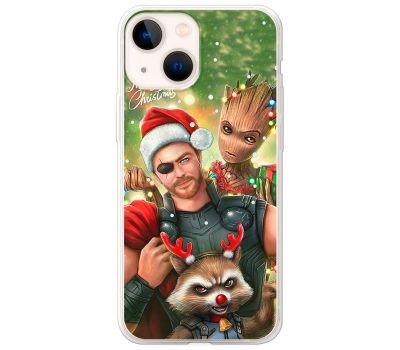 Чохол для iPhone 13 MixCase Новий рік новорічний Марвел