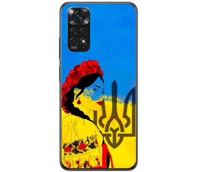 Чохол для Xiaomi Redmi Note 11 / 11s MixCase патріотичні українка у вишиванці