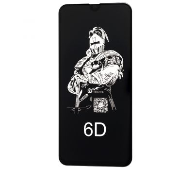 Захисне скло 6D для Samsung Galaxy A40 (A405) King Fire чорне (OEM)