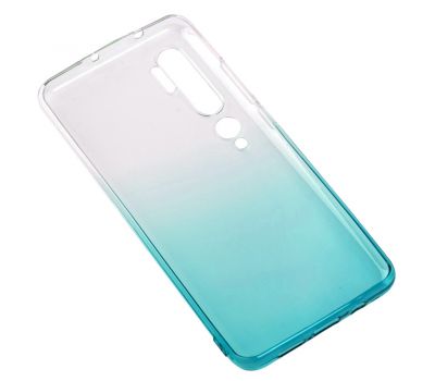 Чохол для Xiaomi Mi Note 10 / Mi CC9Pro Gradient Design біло-бірюзовий 3013533