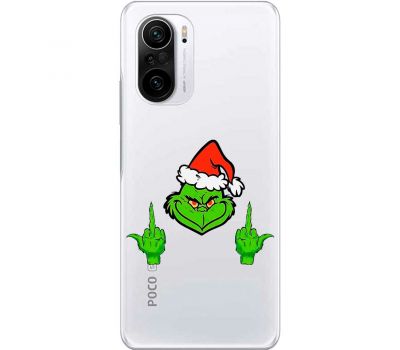 Чохол для Xiaomi Redmi K40 / K40 Pro / K40 Pro+ / Poco F3 MixCase Новий рік Грінч про