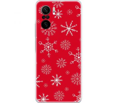 Чохол для Xiaomi Redmi K40 / K40 Pro / K40 Pro+ / Poco F3 MixCase Новий рік паттерн з