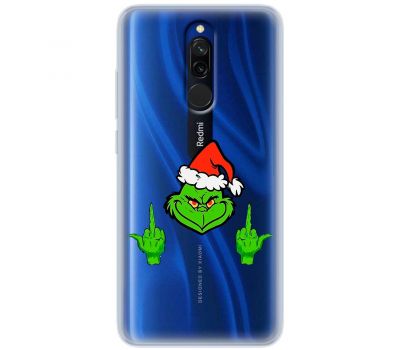 Чохол для Xiaomi Redmi 8 MixCase Новий рік Грінч проти Різдва