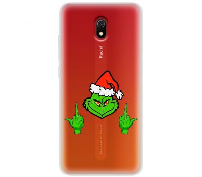 Чохол для Xiaomi Redmi 8A MixCase Новий рік Грінч проти Різдва