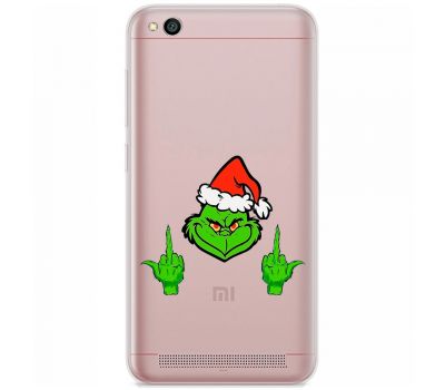 Чохол для Xiaomi Redmi 5A MixCase Новий рік Грінч проти Різдва