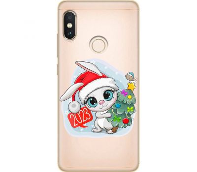 Чохол для Xiaomi Redmi Note 5 / 5 Pro MixCase Новий рік кролик 2023