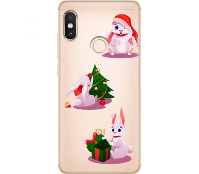 Чохол для Xiaomi Redmi Note 5 / 5 Pro MixCase Новий рік символ року кролик