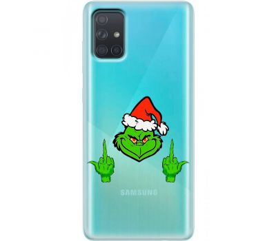 Чохол для Samsung Galaxy A71 (A715) MixCase Новий рік Грінч проти Різдва