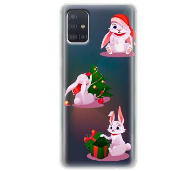 Чохол для Samsung Galaxy A51 (A515) / M40s MixCase Новий рік символ року кролик