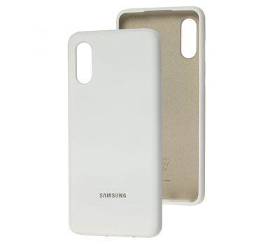 Чохол для Samsung Galaxy A02 (A022) Silicone Full білий