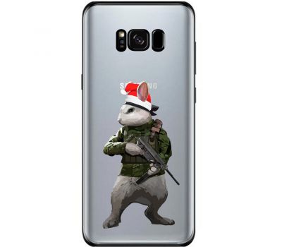 Чохол для Samsung Galaxy S8 (G950) MixCase Новий рік кролик захисник