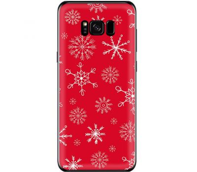 Чохол для Samsung Galaxy S8 (G950) MixCase Новий рік паттерн сніжинки