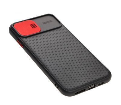 Чохол для iPhone Xs Max Safety camera чорний/червоний 3016610