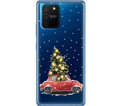 Чохол для Samsung Galaxy S10 Lite (G770) / A91 MixCase Новий рік ялинка їде додому