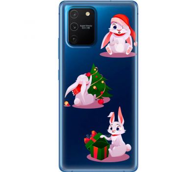 Чохол для Samsung Galaxy S10 Lite (G770) / A91 MixCase Новий рік символ року кролик