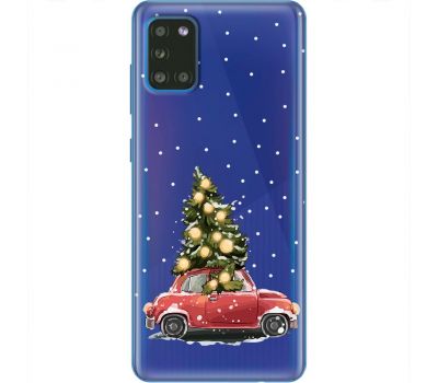 Чохол для Samsung Galaxy A31 (A315) MixCase Новий рік ялинка їде додому