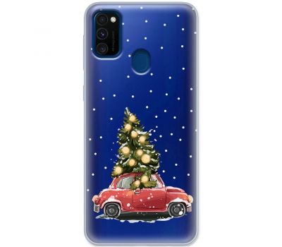 Чохол для Samsung Galaxy M21 / M30s MixCase Новий рік ялинка їде додому