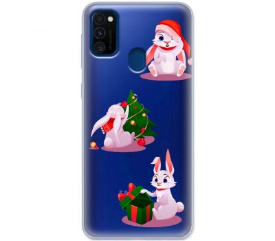 Чохол для Samsung Galaxy M21 / M30s MixCase Новий рік символ року кролик