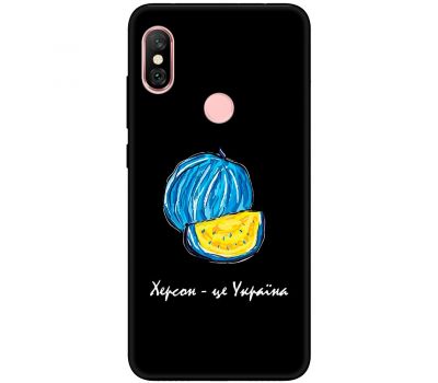 Чохол для Xiaomi Xiaomi Redmi Note 6 Pro MixCase патріотичні Херсонський арбуз