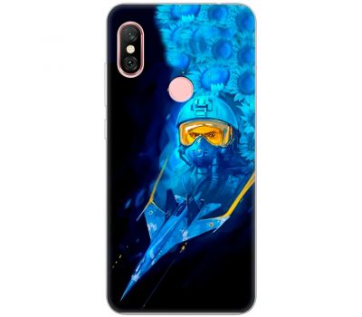 Чохол для Xiaomi Xiaomi Redmi Note 6 Pro MixCase патріотичні ас і соняшники